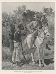 General Louis Botha, der Oberbefehlshaber der Buren-Guerillakräfte